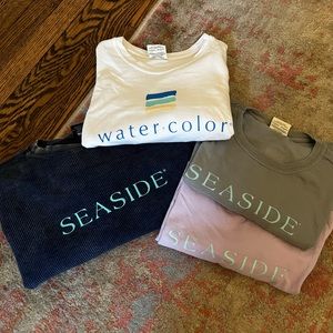 30A, Seaside and Watercolors Ts and Sweatshirt